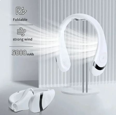 Air Cooling Portable Neck Fan for Summers
